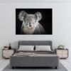 Koala Wall Decal - Self Adhesive Wall Decal, Animal Wall Decal, Bedroom Wall Sticker, Removable Vinyl, Wall Decoration