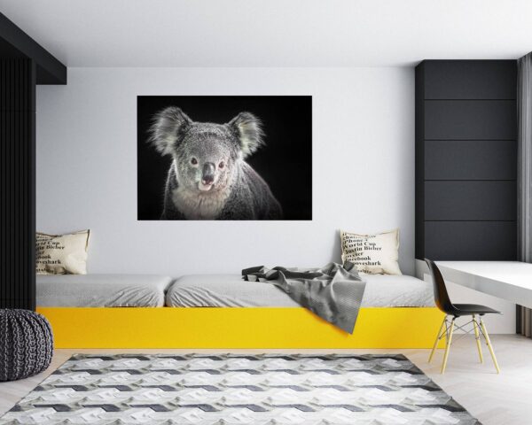 Koala Wall Decal - Self Adhesive Wall Decal, Animal Wall Decal, Bedroom Wall Sticker, Removable Vinyl, Wall Decoration