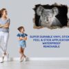 Koala Wall Decal - Self Adhesive Wall Decal, Animal Wall Decal, Bedroom Wall Sticker, Removable Vinyl, Wall Decoration