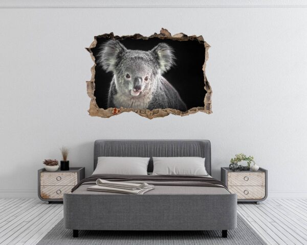 Koala Wall Decal - Self Adhesive Wall Decal, Animal Wall Decal, Bedroom Wall Sticker, Removable Vinyl, Wall Decoration