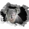 Koala Wall Decal - Self Adhesive Wall Decal, Animal Wall Decal, Bedroom Wall Sticker, Removable Vinyl, Wall Decoration