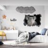 Koala Wall Decal - Self Adhesive Wall Decal, Animal Wall Decal, Bedroom Wall Sticker, Removable Vinyl, Wall Decoration