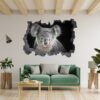 Koala Wall Decal - Self Adhesive Wall Decal, Animal Wall Decal, Bedroom Wall Sticker, Removable Vinyl, Wall Decoration