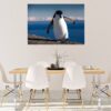 Penguins Wall Art - Self Adhesive Wall Decal, Animal Wall Decal, Bedroom Wall Sticker, Removable Vinyl, Wall Decoration