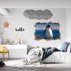 Penguins Wall Art - Self Adhesive Wall Decal, Animal Wall Decal, Bedroom Wall Sticker, Removable Vinyl, Wall Decoration