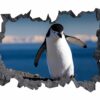 Penguins Wall Art - Self Adhesive Wall Decal, Animal Wall Decal, Bedroom Wall Sticker, Removable Vinyl, Wall Decoration