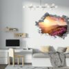 Mountain Wall Decor - Self Adhesive Wall Sticker, Vinyl Wall Decal ,Nature Wall Sticker, Wall Decor for Bedroom, Easy To apply, Wall Decor, Living Room Wall Sticker