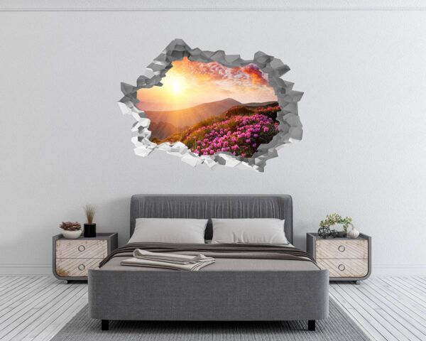 Mountain Wall Decor - Self Adhesive Wall Sticker, Vinyl Wall Decal ,Nature Wall Sticker, Wall Decor for Bedroom, Easy To apply, Wall Decor, Living Room Wall Sticker