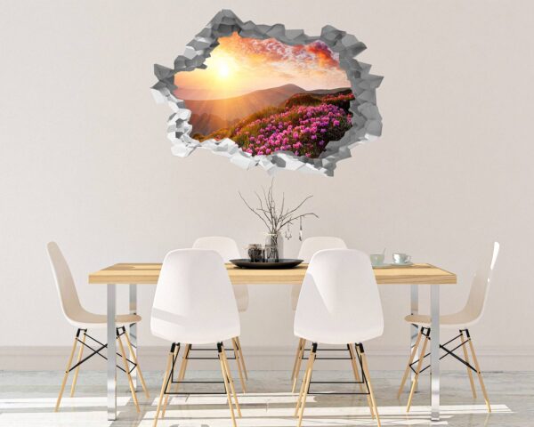 Mountain Wall Decor - Self Adhesive Wall Sticker, Vinyl Wall Decal ,Nature Wall Sticker, Wall Decor for Bedroom, Easy To apply, Wall Decor, Living Room Wall Sticker