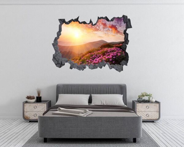 Mountain Wall Decor - Self Adhesive Wall Sticker, Vinyl Wall Decal ,Nature Wall Sticker, Wall Decor for Bedroom, Easy To apply, Wall Decor, Living Room Wall Sticker