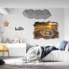 Route 66 Wall Decal - Peel and Stick Wall Decal, Vinyl Wall Decal ,Nature Wall Sticker, Wall Decor for Bedroom, Easy To apply, Wall Decor, Living Room Wall Sticker