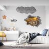 Route 66 Wall Decal - Peel and Stick Wall Decal, Vinyl Wall Decal ,Nature Wall Sticker, Wall Decor for Bedroom, Easy To apply, Wall Decor, Living Room Wall Sticker