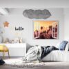 Singapore Wall Decal - Self Adhesive Wall Sticker, City Landscape Art, Wall Decoration, Removable Vinyl, Easy To Install