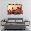 Singapore Wall Decal - Self Adhesive Wall Sticker, City Landscape Art, Wall Decoration, Removable Vinyl, Easy To Install