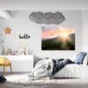 Mountain Wall Decor - Self Adhesive Wall Sticker, Vinyl Wall Decal ,Nature Wall Decal, Wall Decor for Bedroom, Easy To apply, Wall Decor, Living Room Wall Sticker