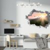 Mountain Wall Decor - Self Adhesive Wall Sticker, Vinyl Wall Decal ,Nature Wall Decal, Wall Decor for Bedroom, Easy To apply, Wall Decor, Living Room Wall Sticker