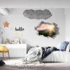 Mountain Wall Decor - Self Adhesive Wall Sticker, Vinyl Wall Decal ,Nature Wall Decal, Wall Decor for Bedroom, Easy To apply, Wall Decor, Living Room Wall Sticker