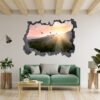 Mountain Wall Decor - Self Adhesive Wall Sticker, Vinyl Wall Decal ,Nature Wall Decal, Wall Decor for Bedroom, Easy To apply, Wall Decor, Living Room Wall Sticker