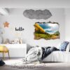 Mountain Vinyl Decal - Peel and Stick Wall Decal, Vinyl Print ,Nature Wall Decal, Wall Decor for Bedroom, Easy To apply, Wall Decor, Living Room Wall Sticker