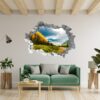 Mountain Vinyl Decal - Peel and Stick Wall Decal, Vinyl Print ,Nature Wall Decal, Wall Decor for Bedroom, Easy To apply, Wall Decor, Living Room Wall Sticker