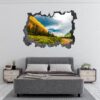 Mountain Vinyl Decal - Peel and Stick Wall Decal, Vinyl Print ,Nature Wall Decal, Wall Decor for Bedroom, Easy To apply, Wall Decor, Living Room Wall Sticker