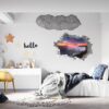 Waterfall Wall Sticker - Peel and Stick Wall Decal, Landscape Wall Sticker, Vinyl Wall Decal, Wall Decor for Bedroom, Easy To apply, Wall Decal, Living Room Wall Sticker