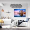 Singapore Wall Art - Self Adhesive Wall Sticker, City Landscape Art, Wall Decoration, Removable Vinyl, Easy To Install