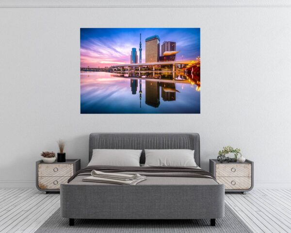 Singapore Wall Art - Self Adhesive Wall Sticker, City Landscape Art, Wall Decoration, Removable Vinyl, Easy To Install