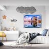 Singapore Wall Art - Self Adhesive Wall Sticker, City Landscape Art, Wall Decoration, Removable Vinyl, Easy To Install