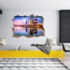 Singapore Wall Art - Self Adhesive Wall Sticker, City Landscape Art, Wall Decoration, Removable Vinyl, Easy To Install