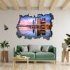 Singapore Wall Art - Self Adhesive Wall Sticker, City Landscape Art, Wall Decoration, Removable Vinyl, Easy To Install