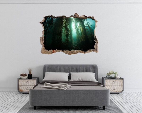 Underwater Plants Wall Sticker - Peel and Stick Removable Wall Art - Printable Ocean Wall Art - Perfect for Bedroom and Living Room Wall Decoration