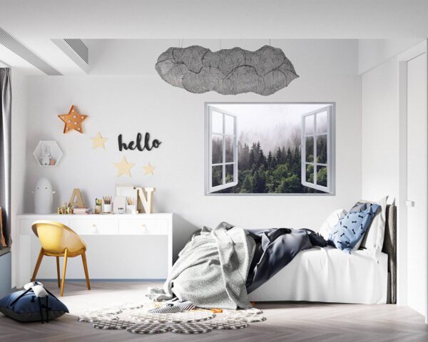 Tree Wall Decal - Self Adhesive Wall Sticker, Vinyl Wall Decal ,Nature Wall Sticker, Wall Decor for Bedroom, Easy To apply, Wall Decor, Living Room Wall Sticker