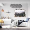 Tree Wall Decal - Self Adhesive Wall Sticker, Vinyl Wall Decal ,Nature Wall Sticker, Wall Decor for Bedroom, Easy To apply, Wall Decor, Living Room Wall Sticker