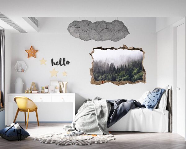 Tree Wall Decal - Self Adhesive Wall Sticker, Vinyl Wall Decal ,Nature Wall Sticker, Wall Decor for Bedroom, Easy To apply, Wall Decor, Living Room Wall Sticker