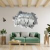 Tree Wall Sticker - Peel and Stick Wall Decal, Vinyl Wall Decal ,Nature Wall Sticker, Wall Decor for Bedroom, Easy To apply, Wall Decor, Living Room Wall Sticker