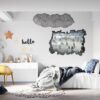 Tree Wall Sticker - Peel and Stick Wall Decal, Vinyl Wall Decal ,Nature Wall Sticker, Wall Decor for Bedroom, Easy To apply, Wall Decor, Living Room Wall Sticker