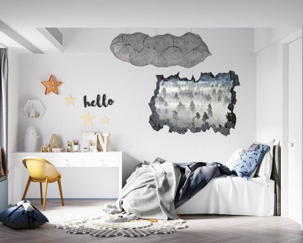 Tree Wall Sticker - Peel and Stick Wall Decal, Vinyl Wall Decal ,Nature Wall Sticker, Wall Decor for Bedroom, Easy To apply, Wall Decor, Living Room Wall Sticker