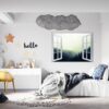 Wall Decal Woodland - Self Adhesive Wall Sticker, Vinyl Wall Decal ,Nature Wall Sticker, Wall Decor for Bedroom, Easy To apply, Wall Decor, Living Room Wall Sticker