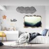 Wall Decal Woodland - Self Adhesive Wall Sticker, Vinyl Wall Decal ,Nature Wall Sticker, Wall Decor for Bedroom, Easy To apply, Wall Decor, Living Room Wall Sticker