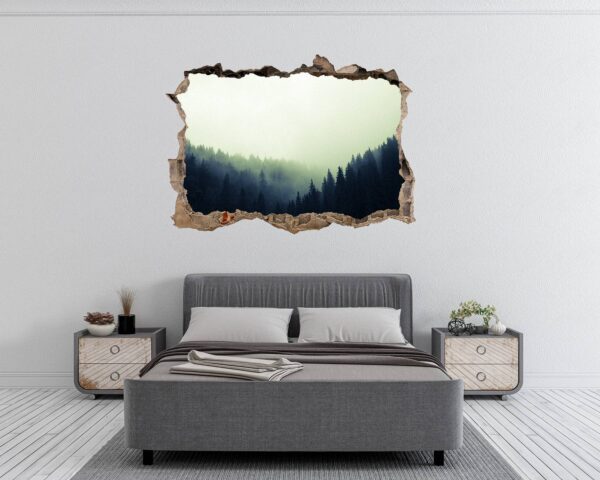 Wall Decal Woodland - Self Adhesive Wall Sticker, Vinyl Wall Decal ,Nature Wall Sticker, Wall Decor for Bedroom, Easy To apply, Wall Decor, Living Room Wall Sticker