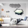 Wall Decal Woodland - Self Adhesive Wall Sticker, Vinyl Wall Decal ,Nature Wall Sticker, Wall Decor for Bedroom, Easy To apply, Wall Decor, Living Room Wall Sticker