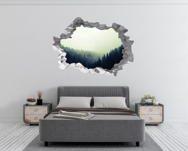 Wall Decal Woodland - Self Adhesive Wall Sticker, Vinyl Wall Decal ,Nature Wall Sticker, Wall Decor for Bedroom, Easy To apply, Wall Decor, Living Room Wall Sticker