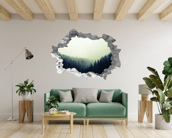 Wall Decal Woodland - Self Adhesive Wall Sticker, Vinyl Wall Decal ,Nature Wall Sticker, Wall Decor for Bedroom, Easy To apply, Wall Decor, Living Room Wall Sticker