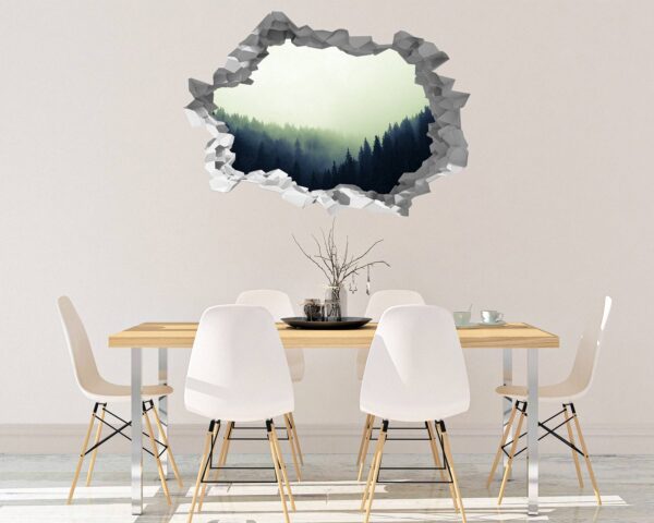 Wall Decal Woodland - Self Adhesive Wall Sticker, Vinyl Wall Decal ,Nature Wall Sticker, Wall Decor for Bedroom, Easy To apply, Wall Decor, Living Room Wall Sticker