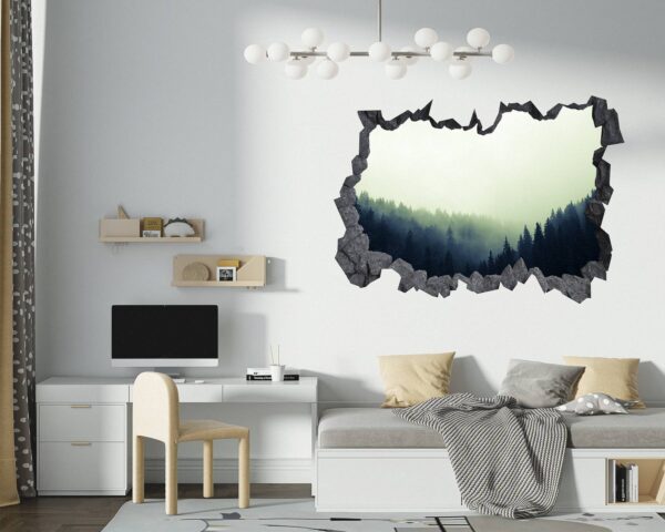 Wall Decal Woodland - Self Adhesive Wall Sticker, Vinyl Wall Decal ,Nature Wall Sticker, Wall Decor for Bedroom, Easy To apply, Wall Decor, Living Room Wall Sticker