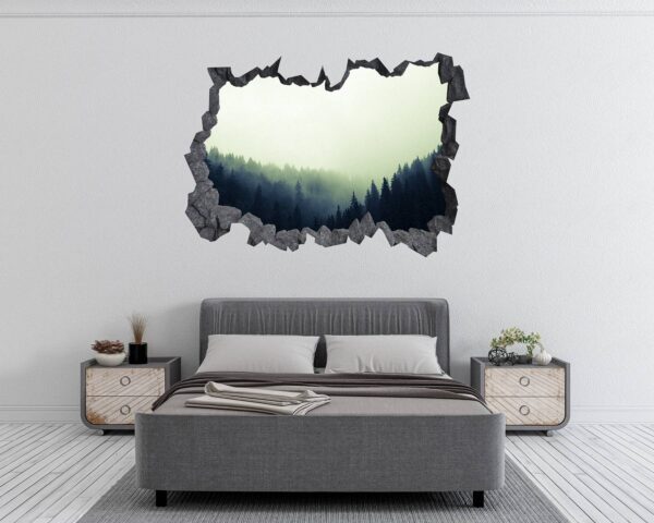 Wall Decal Woodland - Self Adhesive Wall Sticker, Vinyl Wall Decal ,Nature Wall Sticker, Wall Decor for Bedroom, Easy To apply, Wall Decor, Living Room Wall Sticker