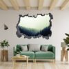 Wall Decal Woodland - Self Adhesive Wall Sticker, Vinyl Wall Decal ,Nature Wall Sticker, Wall Decor for Bedroom, Easy To apply, Wall Decor, Living Room Wall Sticker