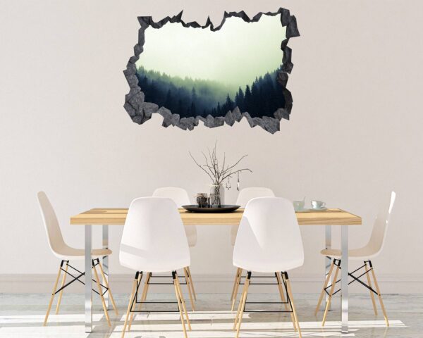 Wall Decal Woodland - Self Adhesive Wall Sticker, Vinyl Wall Decal ,Nature Wall Sticker, Wall Decor for Bedroom, Easy To apply, Wall Decor, Living Room Wall Sticker