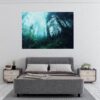 Forest Wall Decal - Self Adhesive Wall Sticker, Vinyl Wall Decal ,Nature Wall Sticker, Wall Decor for Bedroom, Easy To apply, Wall Decor, Living Room Wall Sticker